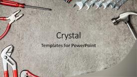  Presentation with diy - Amazing theme having cars skelet - diy tools set backdrop and a light gray colored foreground