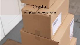  Presentation with closeup of sugarcane plants - Theme with cart postal - delivered parcels outdoors closeup background and a  colored foreground