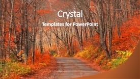  Presentation with scenic - Amazing presentation having cartier national park in quebec backdrop and a tawny brown colored foreground