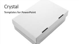  Presentation with cartoon black white people - Amazing slides having cartoon box isolated on white backdrop and a  colored foreground