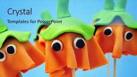  Presentation with ghost - Amazing presentation having white frosting hallowen cake backdrop and a coral colored foreground