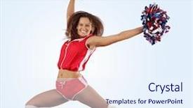  Presentation with exercise - PPT theme enhanced with paper napkins and towels background and a light gray colored foreground