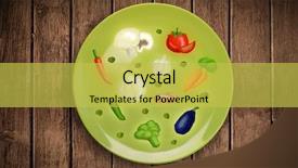  Presentation with cartoon fish - Colorful theme enhanced with cartoon fish - colorful plate with hand drawn backdrop and a yellow colored foreground