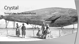  Presentation with world history - Audience pleasing presentation consisting of cartoon nature - museum of natural history backdrop and a light gray colored foreground