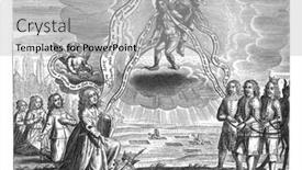  Presentation with engraving - Amazing presentation design having cartoon-on-oliver-cromwell backdrop and a light gray colored foreground