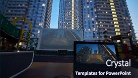  Presentation with green radar screen - Audience pleasing slide deck consisting of cartoon pictures - translaion picture onto the big backdrop and a navy blue colored foreground