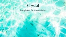  Presentation with ocean cartoon - Audience pleasing slide deck consisting of ocean underwater background - luxury nature backdrop and a cool aqua colored foreground