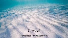  Presentation with ocean cartoon - Cool new PPT layouts with sand underwater background - luxury nature backdrop and a light gray colored foreground