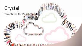  Presentation with united states unity - Slides featuring cartoon teamwork - united company together we stand background and a white colored foreground