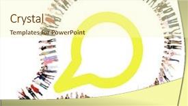  Presentation with modern medicine cardiology concept mixed - Theme consisting of cartoon teamwork - workforce concept together we stand background and a cream colored foreground