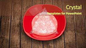  Presentation with food pyramid - PPT layouts consisting of cartoons nutrition fruits - hand drawn food pyramid background and a  colored foreground