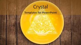  Presentation with food pyramid - Cool new presentation theme with cartoons nutrition fruits - hand drawn food pyramid backdrop and a  colored foreground