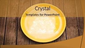  Presentation with food pyramid - PPT theme featuring background colorful toy tools construction background and a coral colored foreground