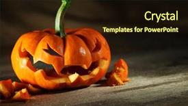  Presentation with lantern - Cool new presentation with carved-halloween-jack-o-lantern backdrop and a wine colored foreground