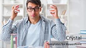  Presentation with medical student - Amazing theme having cary book - medical student learning dentistry backdrop and a light blue colored foreground