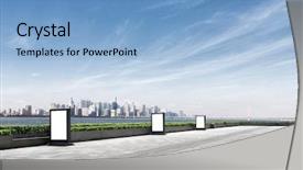  Presentation with blue marble - Theme enhanced with  background and a  colored foreground