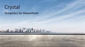  Presentation with blue marble - Slides with  background and a  colored foreground