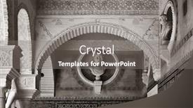  Presentation with patterns - Amazing PPT layouts having casa-de-pilatos-interior-view backdrop and a gray colored foreground
