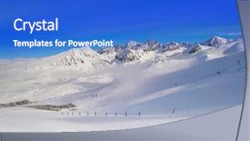  Presentation with mountain luxury resort - Cool new presentation with casa resort in grandvalira sector backdrop and a cobalt blue colored foreground