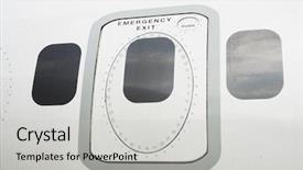  Presentation with emergency case - Presentation with case of emergency open this background and a light gray colored foreground