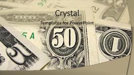  Presentation with cash - PPT layouts consisting of cash closeup us dollars bills background and a  colored foreground