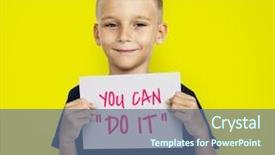  Presentation with virtual technology - Beautiful PPT theme featuring cash flow - business and technology concept backdrop and a ocean colored foreground