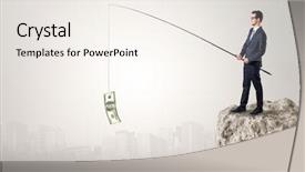  Presentation with cash forecasting - Beautiful PPT theme featuring cash from a huge rock backdrop and a  colored foreground