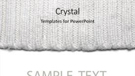  Presentation with wool - Slide set consisting of cashmere - wool sweater texture background and a light gray colored foreground