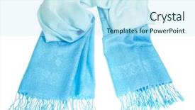  Presentation with 3d abstract architecture white - PPT theme with small ripples on sand dunes background and a  colored foreground.