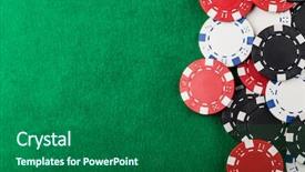  Presentation with casino - Beautiful PPT layouts featuring  backdrop and a  colored foreground