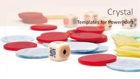  Presentation with counters - Cool new slides with casino counters backdrop and a lemonade colored foreground