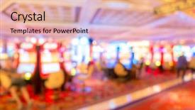  Presentation with las vegas nevada - Amazing PPT layouts having casino in las vegas city backdrop and a  colored foreground