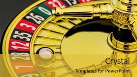  Presentation with profit loss - Theme enhanced with casino profit and loss background and a yellow colored foreground