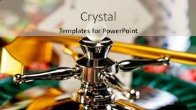  Presentation with blackjack - Beautiful PPT theme featuring casino-set-with-roulette-cards backdrop and a soft green colored foreground