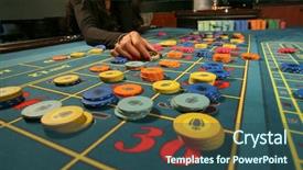  Presentation with free trial casino - Beautiful theme featuring casino backdrop and a  colored foreground