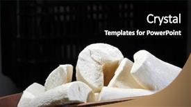  Presentation with cassava - Amazing slides having cassava traditional brazilian food backdrop and a black colored foreground