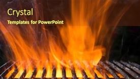  Presentation with flames - 