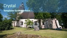  Presentation with finland - Beautiful theme featuring deadline working time pressure and urgent timing hurry work against clock countdown late appointment road sign billboard backdrop and a gray colored foreground.