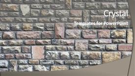  Presentation with castle wall - Cool new presentation with castle wall made of old backdrop and a gray colored foreground