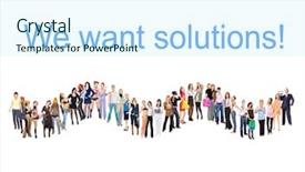  Presentation with last days timeplates - PPT theme having casual dress - happiness crowd sunshine days background and a cool aqua colored foreground