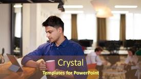  Presentation with business casual - Cool new PPT layouts with casual-indian-business-man-taking backdrop and a tawny brown colored foreground