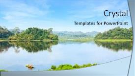  Presentation with crocodile - Audience pleasing PPT layouts consisting of cat tien national park vietnam backdrop and a light blue colored foreground