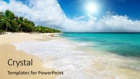  Presentation with dominican republic - Cool new slides with catalina island dominican republic backdrop and a lemonade colored foreground