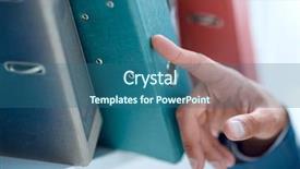  Presentation with row of textile looms weaving - Amazing PPT layouts having categorization - office document folders standing backdrop and a ocean colored foreground