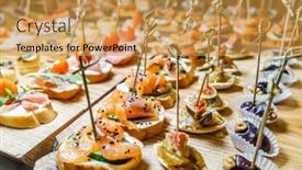  Presentation with christmas food - 