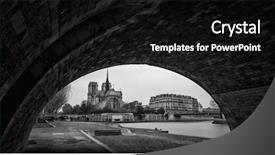  Presentation with paul - Cool new slides with cathedral ile de la cite backdrop and a  colored foreground