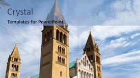  Presentation with county cork - Theme enhanced with cathedral-in-pecs-baranya-county background and a light blue colored foreground