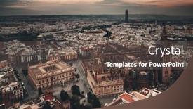  Presentation with saint - Slide deck consisting of cathedral-of-saint-mary background and a dark gray colored foreground