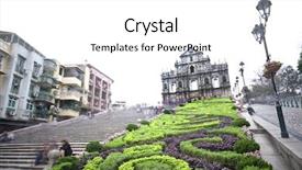  Presentation with paul - Presentation theme consisting of cathedral of saint paul background and a white colored foreground