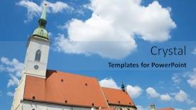  Presentation with executive martin luther king j - PPT layouts having cathedral-of-st-martin background and a light blue colored foreground